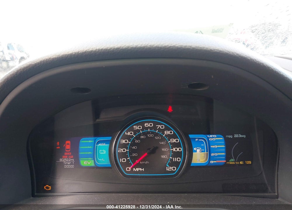 2012 FORD FUSION HYBRID VIN: 3FADP0L39CR222176