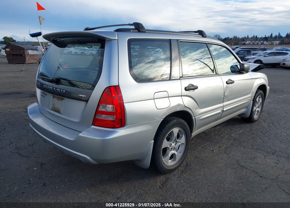 2004 SUBARU FORESTER 2.5XS VIN: JF1SG65684H736363