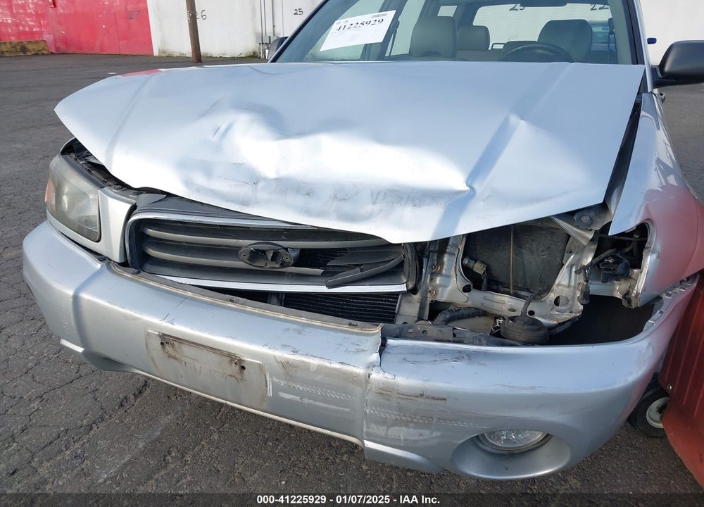 2004 SUBARU FORESTER 2.5XS VIN: JF1SG65684H736363