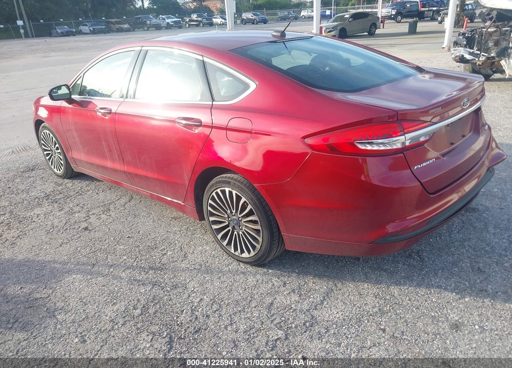 2017 FORD FUSION SE VIN: 3FA6P0HDXHR170025