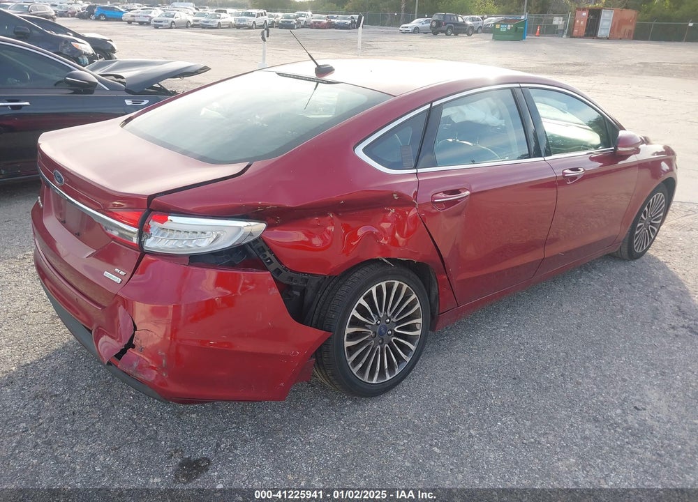 2017 FORD FUSION SE VIN: 3FA6P0HDXHR170025