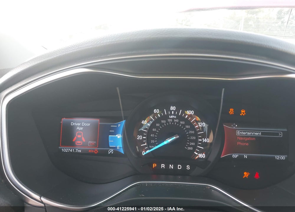2017 FORD FUSION SE VIN: 3FA6P0HDXHR170025