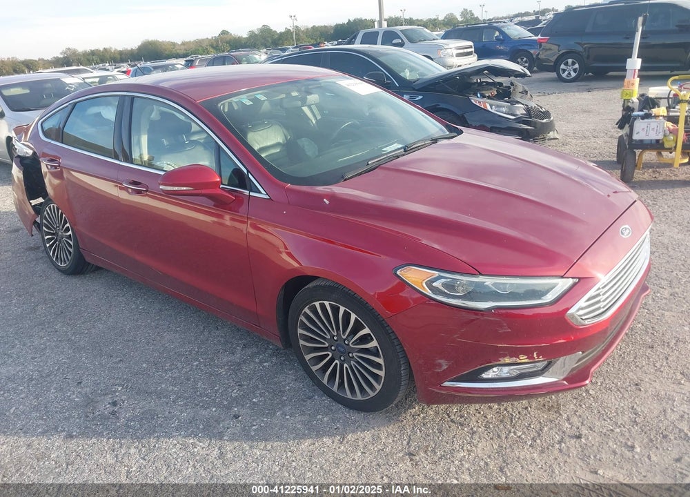 2017 FORD FUSION SE VIN: 3FA6P0HDXHR170025
