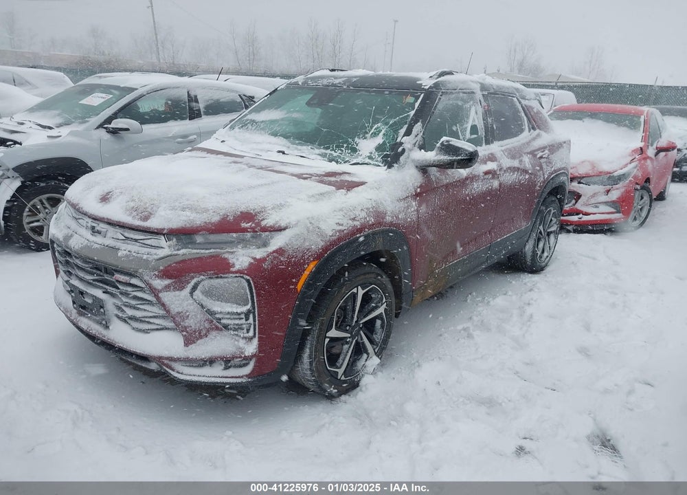 2022 CHEVROLET TRAILBLAZER FWD RS VIN: KL79MTSL4NB122230