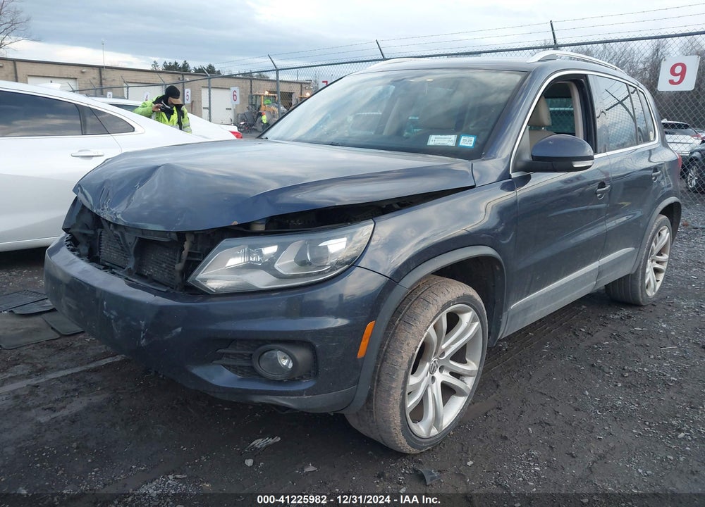 2013 VOLKSWAGEN TIGUAN SEL VIN: WVGBV7AX0DW512774
