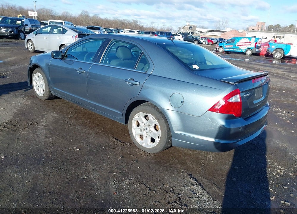 2011 FORD FUSION VIN: 3FAHP0HA9BR146613