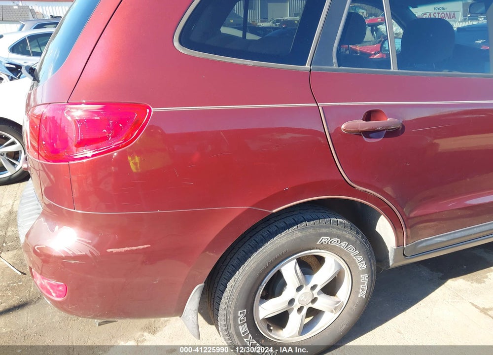 2007 HYUNDAI SANTA FE GLS VIN: 5NMSG13D47H105644