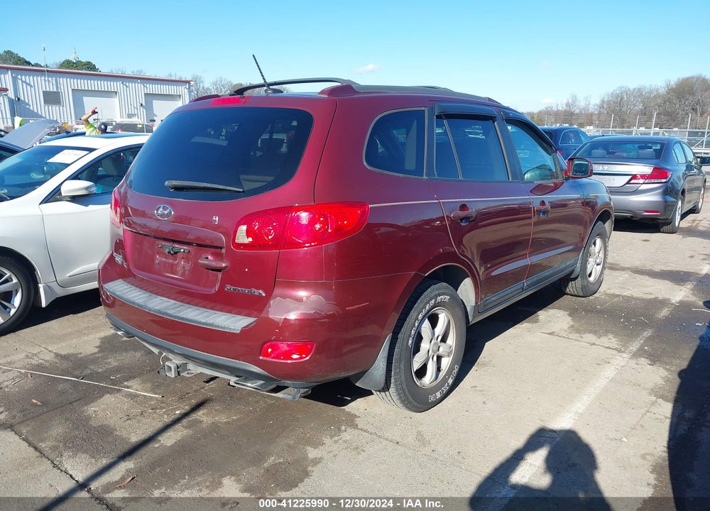 2007 HYUNDAI SANTA FE GLS VIN: 5NMSG13D47H105644