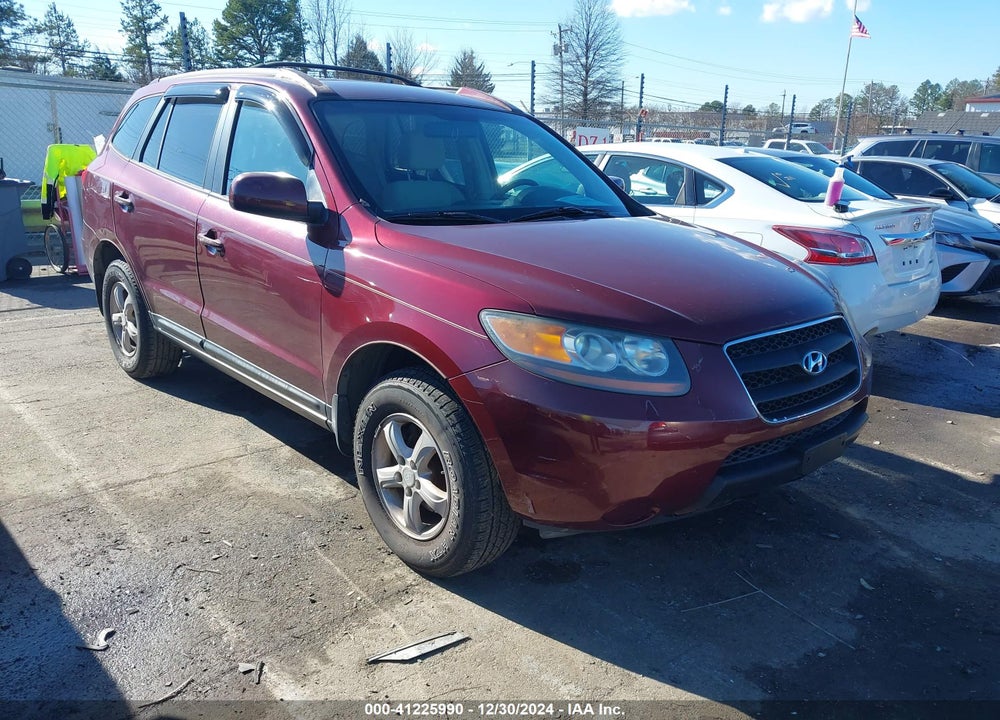 2007 HYUNDAI SANTA FE GLS VIN: 5NMSG13D47H105644