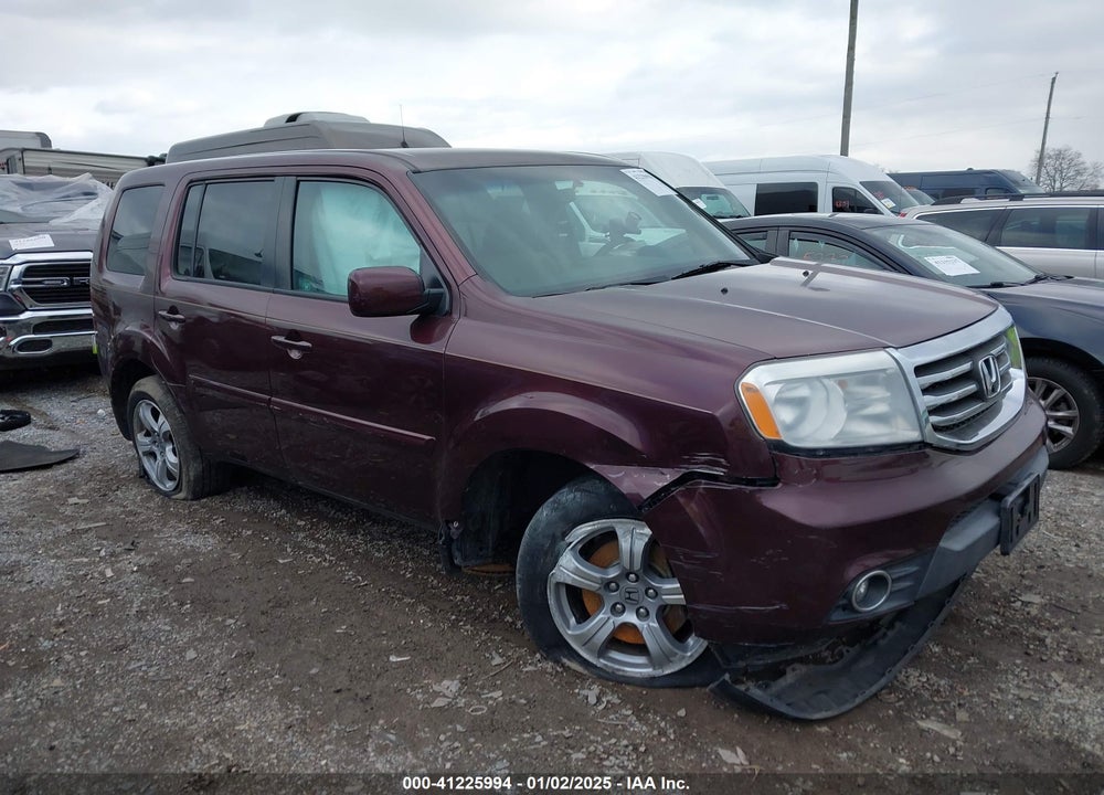 2012 HONDA PILOT EX VIN: 5FNYF4H47CB015701