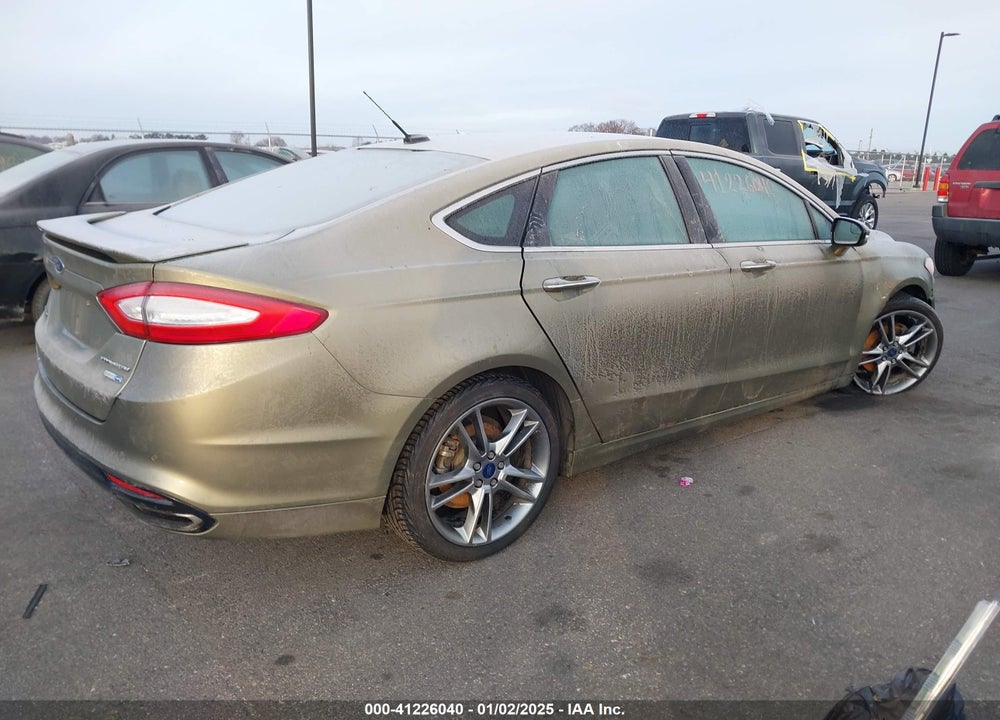 2013 FORD FUSION VIN: 3FA6P0D97DR173721