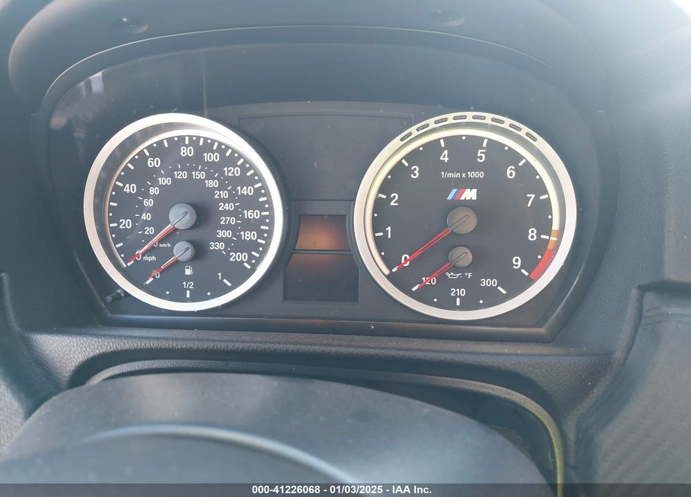2008 BMW M3 VIN: WBSWD93578PY41075