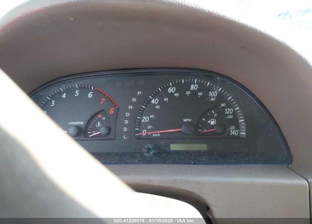 2004 TOYOTA CAMRY XLE V6 VIN: 4T1BF30K64U578883