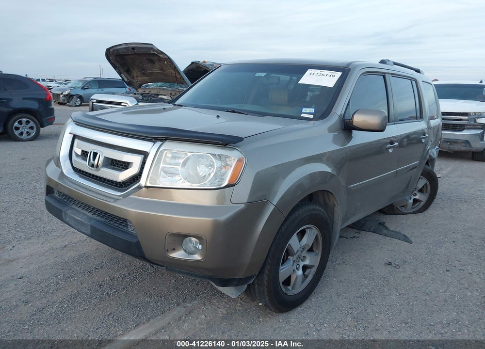 2010 HONDA PILOT EX-L VIN: 5FNYF4H6XAB010684