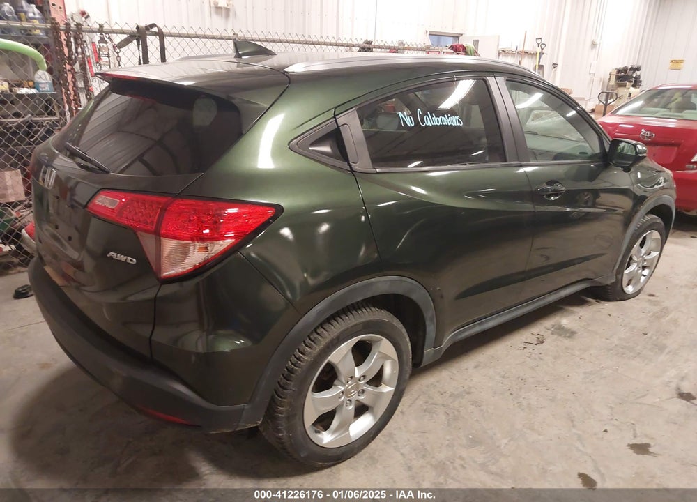 2016 HONDA HR-V EX-L VIN: 3CZRU6H74GM707216