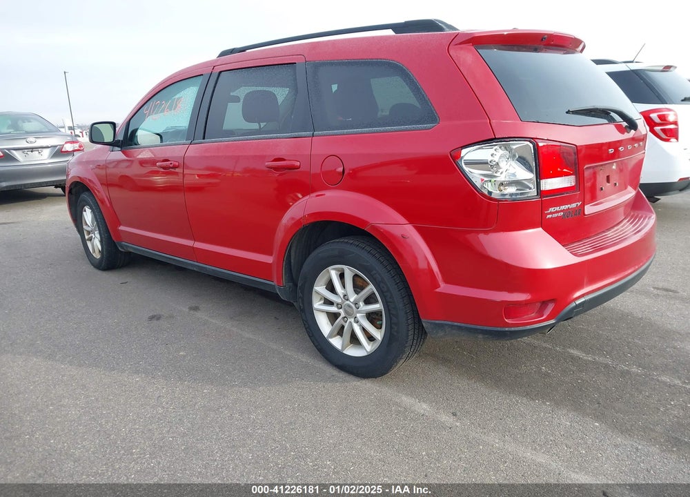 2014 DODGE JOURNEY SXT VIN: 3C4PDDBG2ET178877