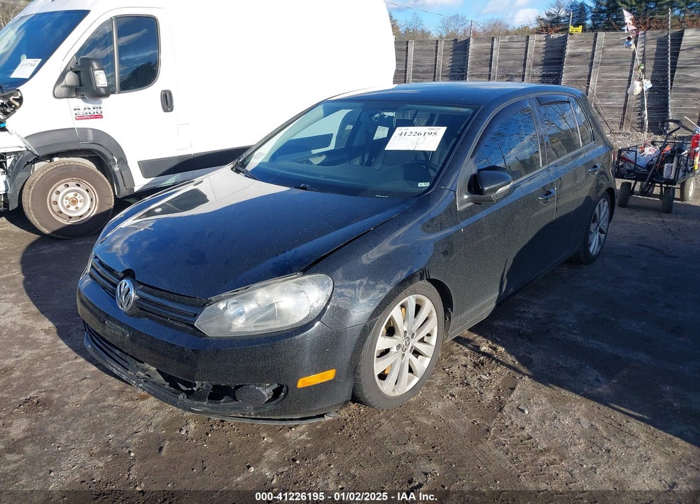 2012 VOLKSWAGEN GOLF TDI 4-DOOR VIN: WVWDM7AJ4CW192515