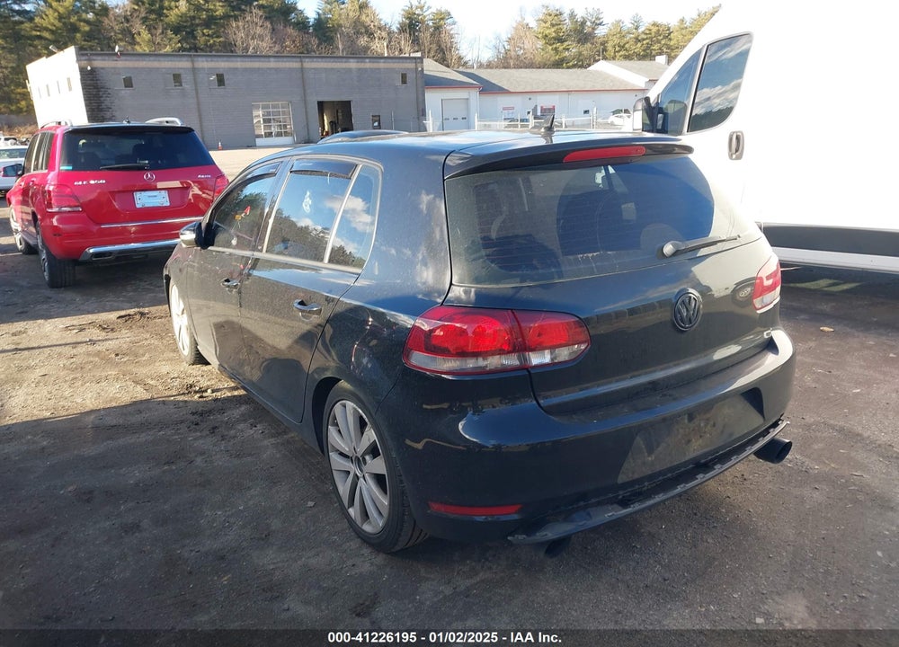 2012 VOLKSWAGEN GOLF TDI 4-DOOR VIN: WVWDM7AJ4CW192515