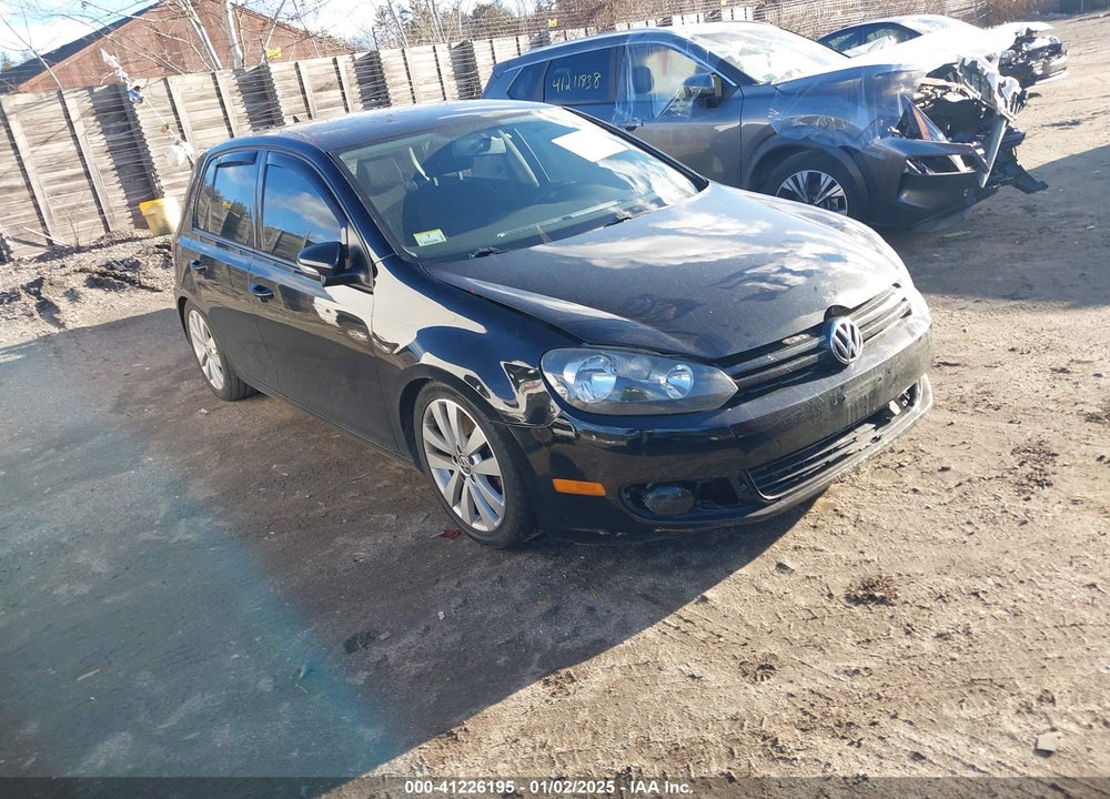 2012 VOLKSWAGEN GOLF TDI 4-DOOR VIN: WVWDM7AJ4CW192515
