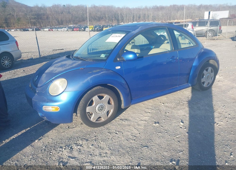2001 VOLKSWAGEN NEW BEETLE GLS VIN: 3VWCK21C21M451244