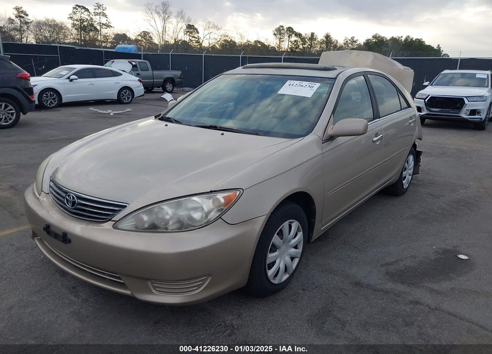2006 TOYOTA CAMRY LE VIN: 4T1BE32K46U725060