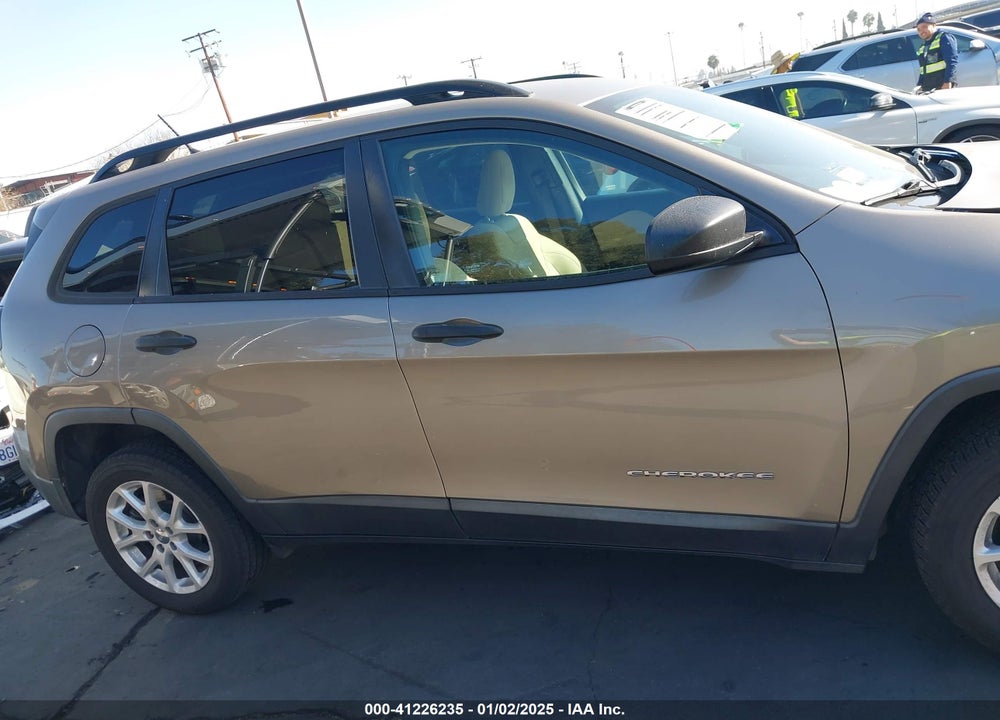 2017 JEEP CHEROKEE SPORT FWD VIN: 1C4PJLAS7HW617482