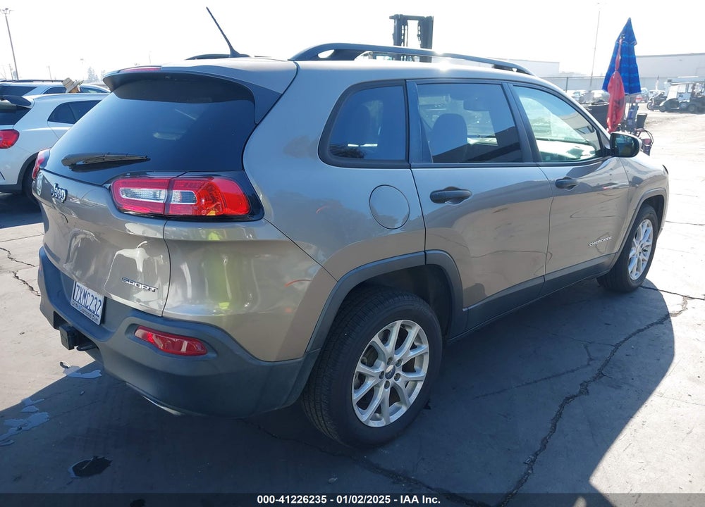 2017 JEEP CHEROKEE SPORT FWD VIN: 1C4PJLAS7HW617482