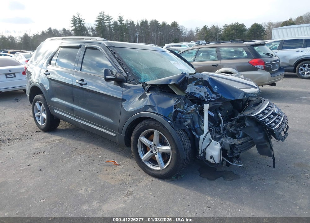 2017 FORD EXPLORER XLT VIN: 1FM5K8D81HGA91633