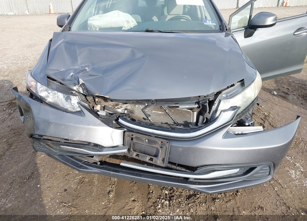 2013 HONDA CIVIC LX VIN: 19XFB2F54DE225988