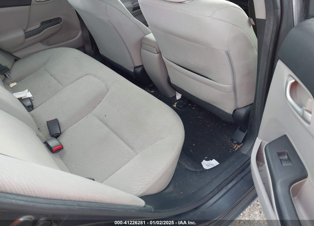 2013 HONDA CIVIC LX VIN: 19XFB2F54DE225988