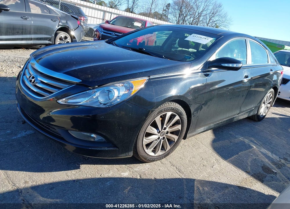 2014 HYUNDAI SONATA VIN: 5NPEC4AC0EH837547