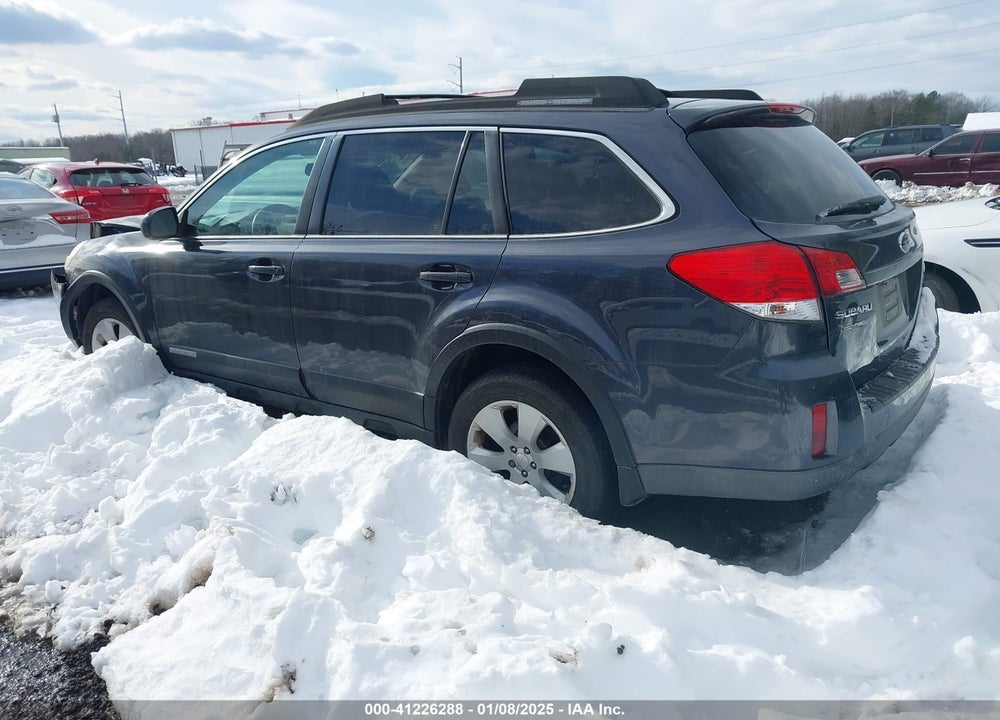 2011 SUBARU OUTBACK 2.5I PREMIUM VIN: 4S4BRBGC9B3337595