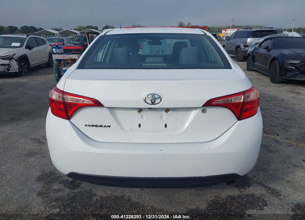2018 TOYOTA COROLLA VIN: 2T1BURHE9JC017551