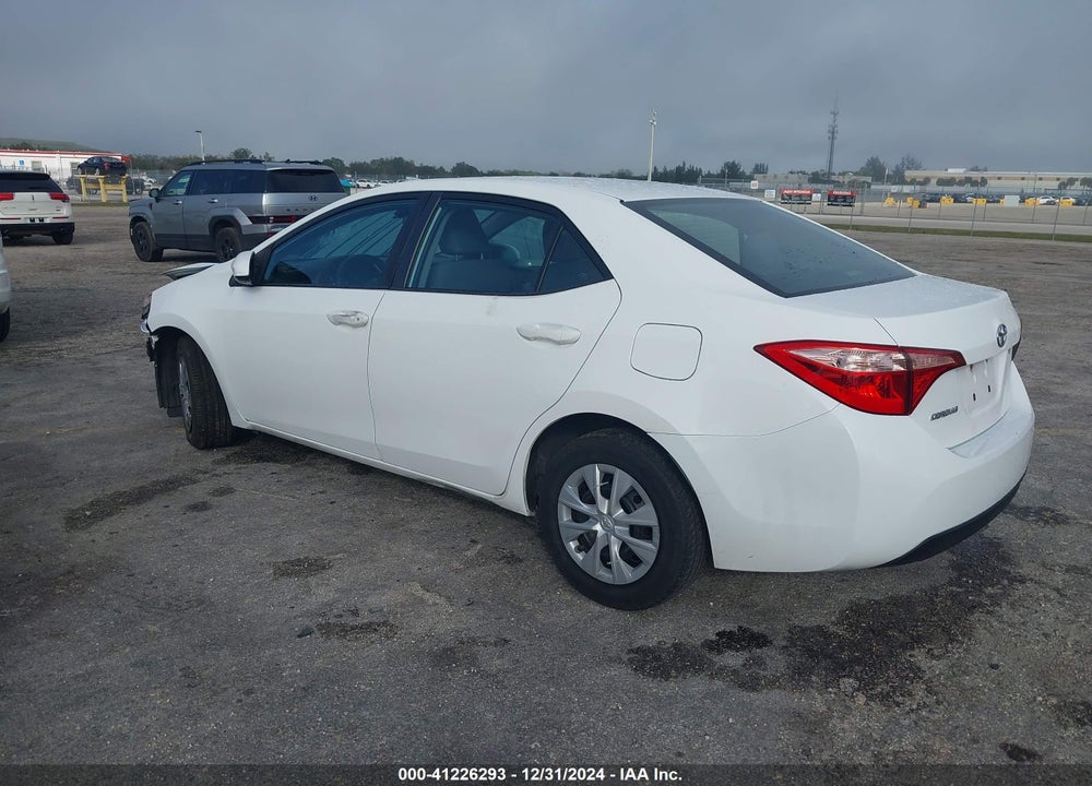2018 TOYOTA COROLLA VIN: 2T1BURHE9JC017551