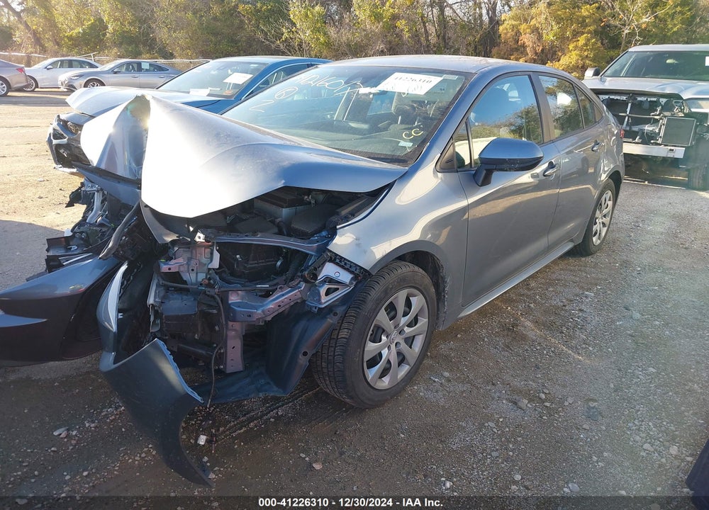2022 TOYOTA COROLLA LE VIN: 5YFEPMAEXNP313363