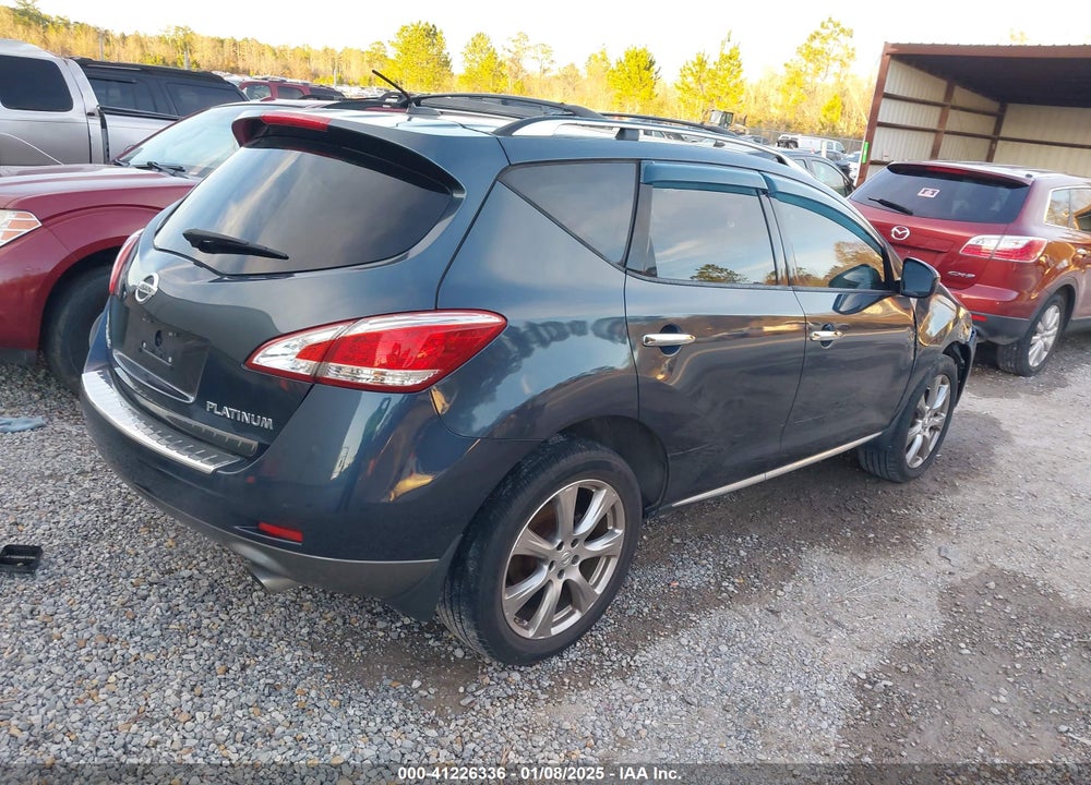 2014 NISSAN MURANO S/SL/SV/LE VIN: JN8AZ1MU7EW408338
