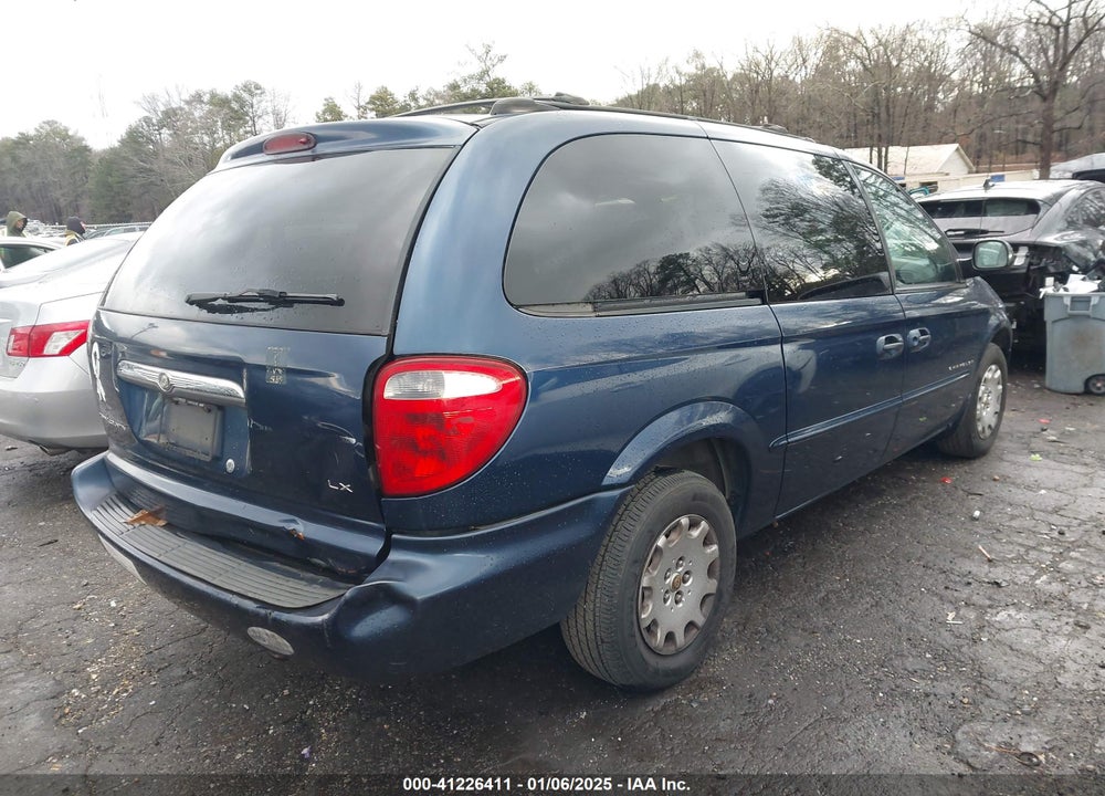 2001 CHRYSLER TOWN & COUNTRY LX VIN: 2C4GP44381R375308