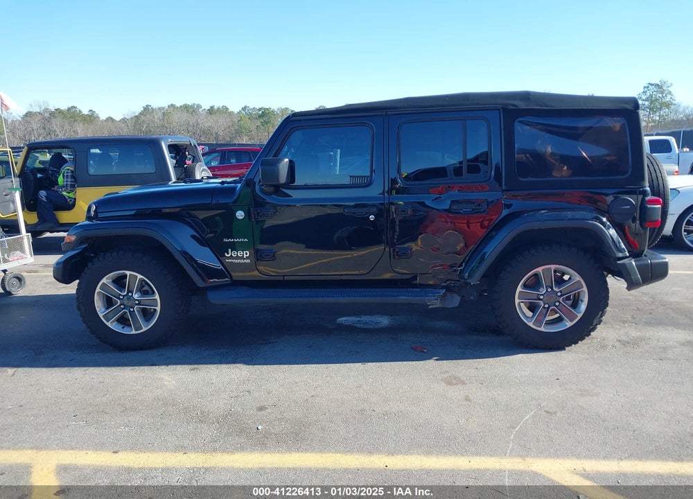 2020 JEEP WRANGLER UNLIMITED SAHARA 4X4 VIN: 1C4HJXEG2LW243468