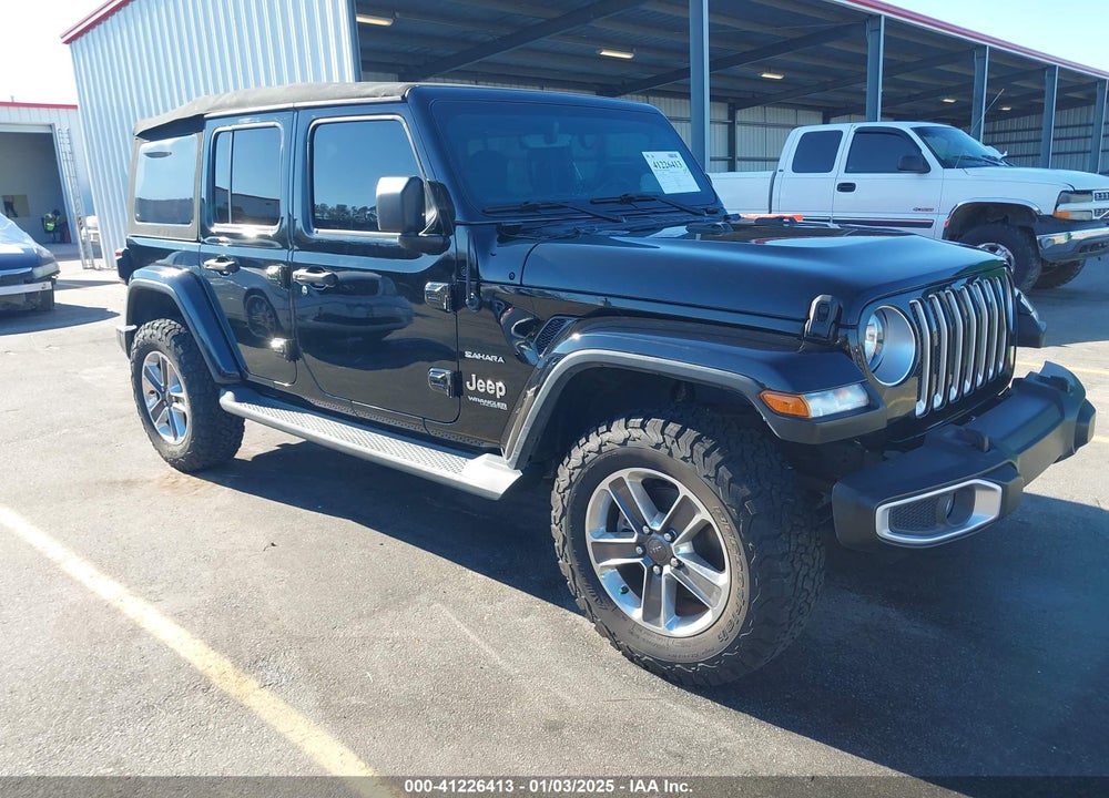 2020 JEEP WRANGLER UNLIMITED SAHARA 4X4 VIN: 1C4HJXEG2LW243468