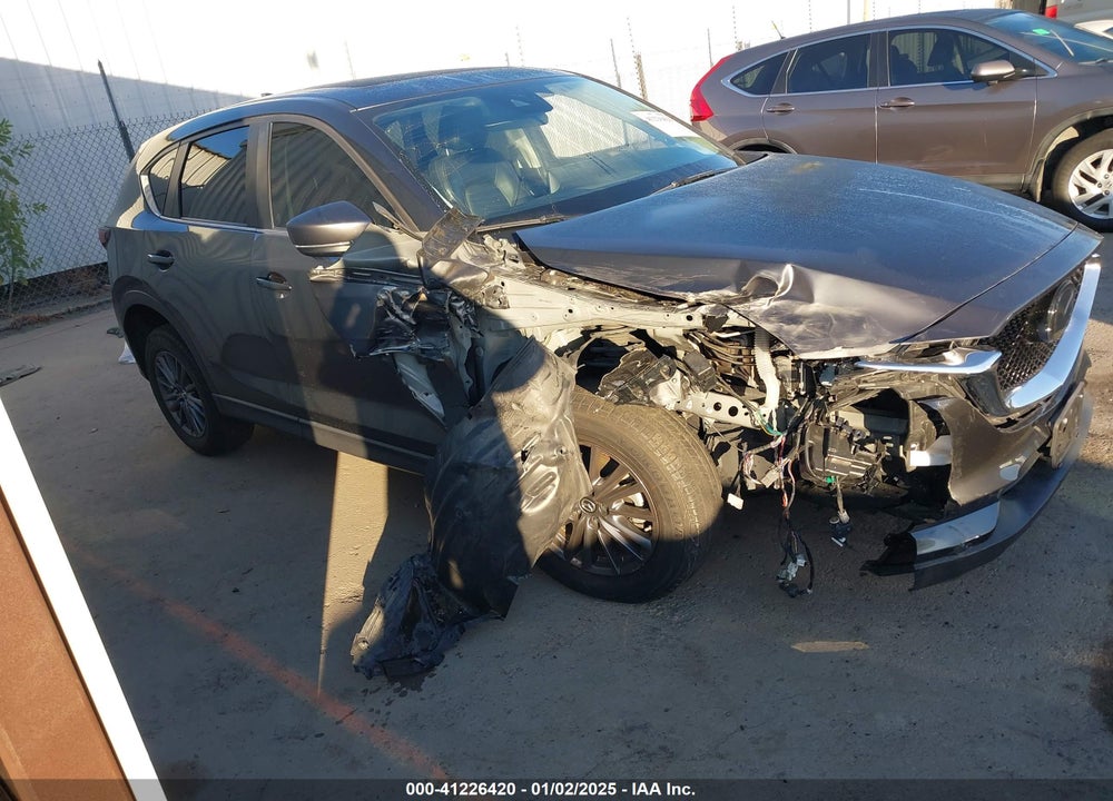 2021 MAZDA CX-5 TOURING VIN: JM3KFACM8M0411011