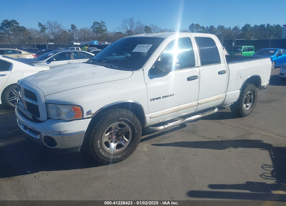2003 DODGE RAM 2500 SLT/LARAMIE/ST VIN: 3D7KA28C13G844084