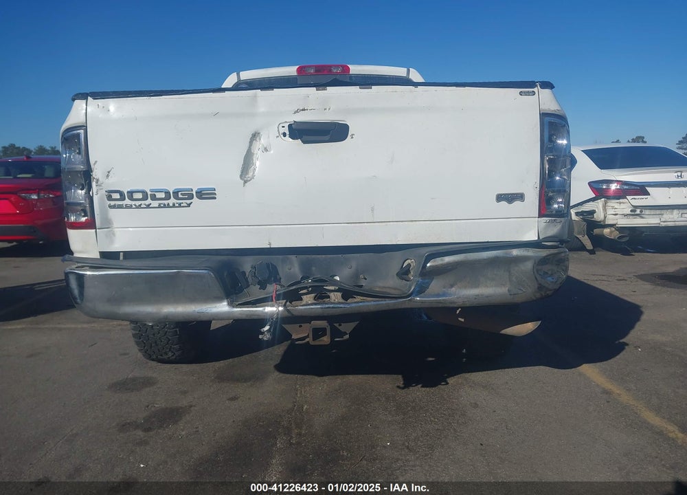 2003 DODGE RAM 2500 SLT/LARAMIE/ST VIN: 3D7KA28C13G844084