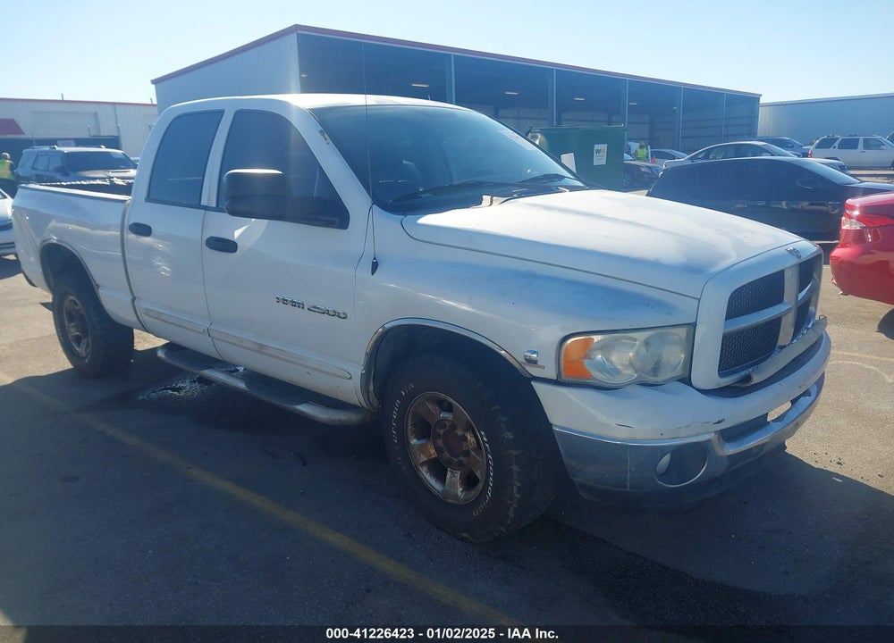 2003 DODGE RAM 2500 SLT/LARAMIE/ST VIN: 3D7KA28C13G844084