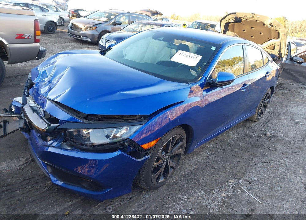 2020 HONDA CIVIC SPORT VIN: 2HGFC2F86LH523566
