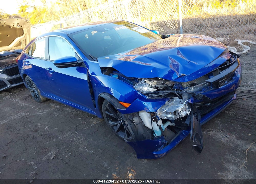 2020 HONDA CIVIC SPORT VIN: 2HGFC2F86LH523566