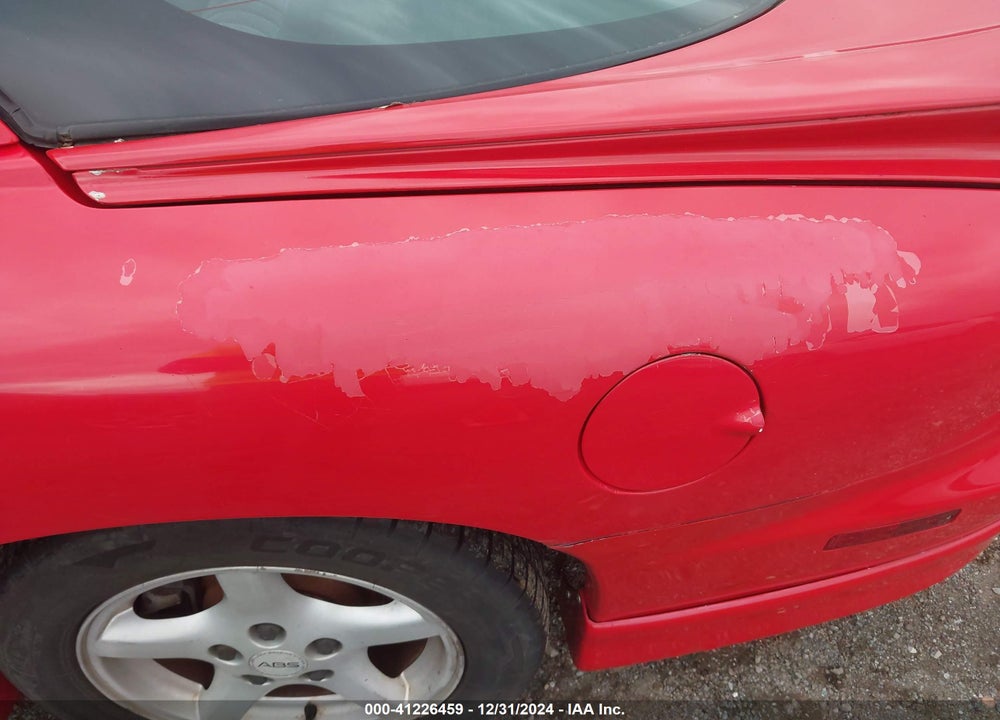 2000 PONTIAC FIREBIRD VIN: 2G2FS22K6Y2123816