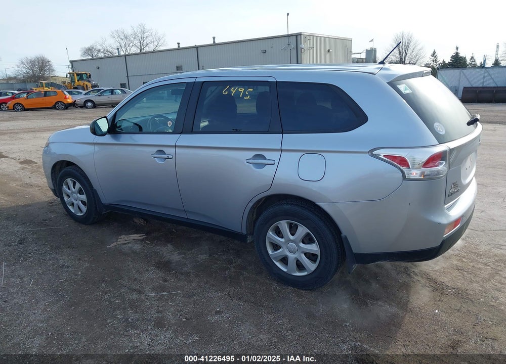 2014 MITSUBISHI OUTLANDER ES VIN: JA4AD2A33EZ009009