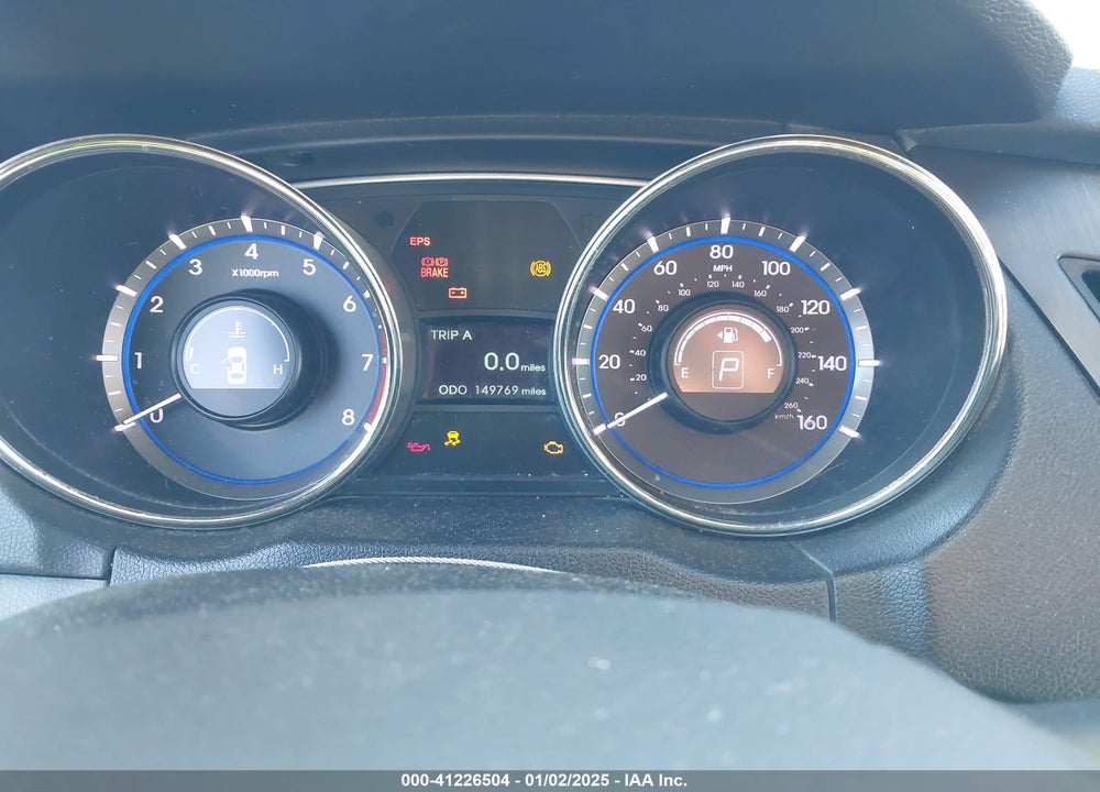 2012 HYUNDAI SONATA GLS VIN: 5NPEB4AC0CH382618