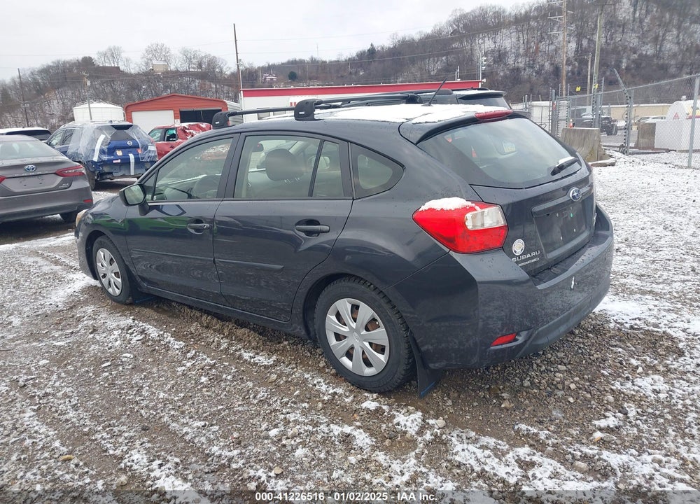 2015 SUBARU IMPREZA VIN: JF1GPAA60F8298939