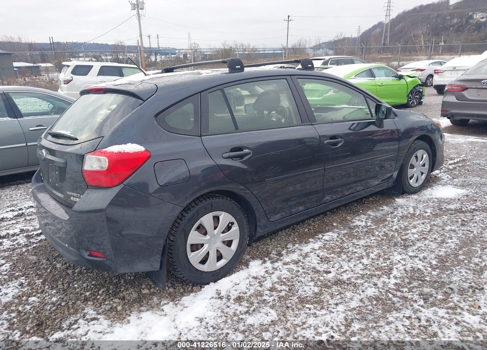 2015 SUBARU IMPREZA VIN: JF1GPAA60F8298939